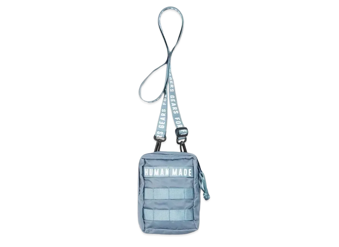 ヒューマンメイド MILITARY POUCH #2 ブルー HUMAN MADE
