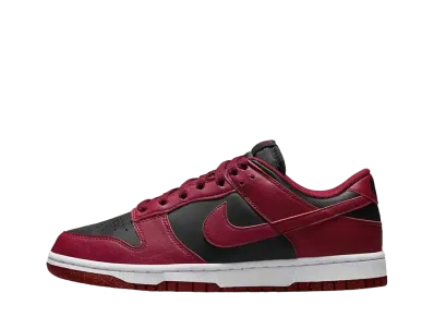 ナイキ ウィメンズ ダンク ロー ネクストネイチャー "ダークレッド アンド ブラック"