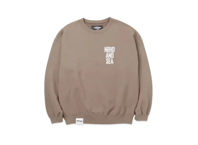 WIND AND SEA x NEIGHBORHOOD Sweatshirt LS "Brown"