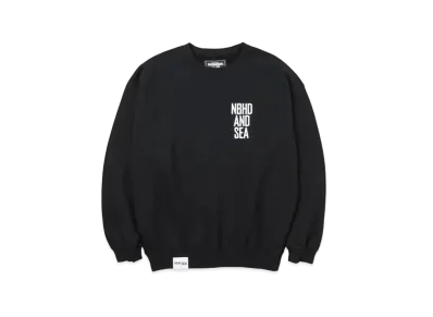 WIND AND SEA x NEIGHBORHOOD Sweatshirt LS "Black"