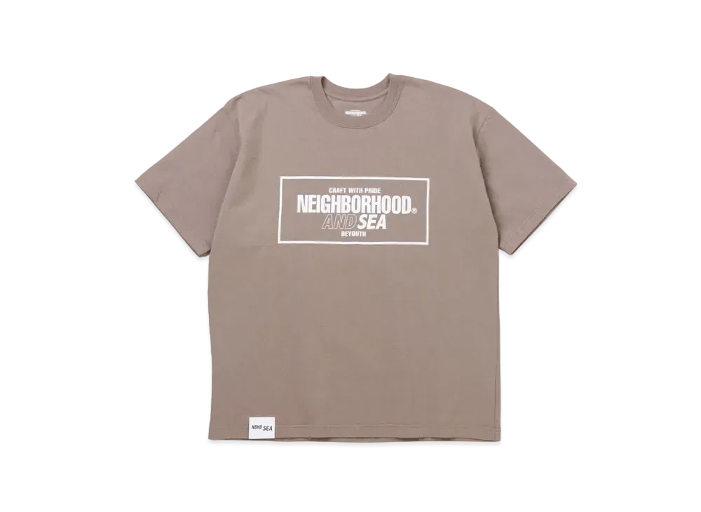 WIND AND SEA x NEIGHBORHOOD S/S Tee "Brown"