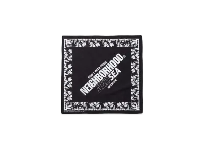 WIND AND SEA x NEIGHBORHOOD Bandana "Black"