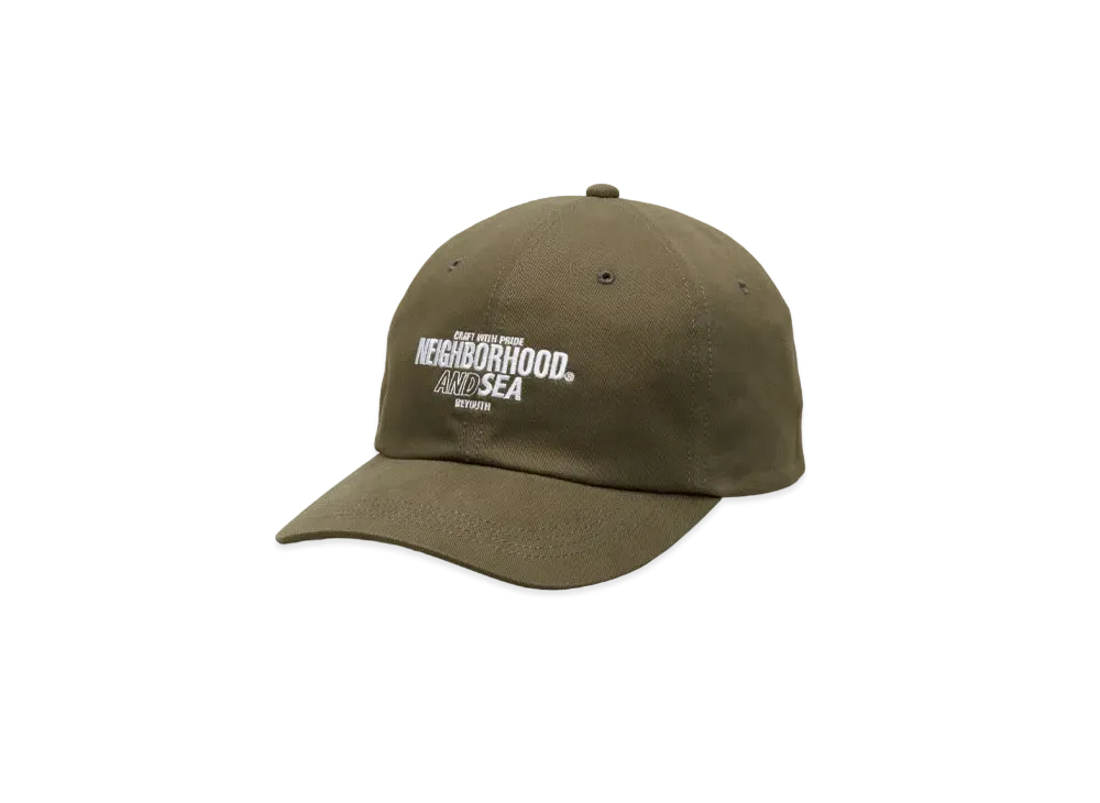 WIND AND SEA x NEIGHBORHOOD Cap "Olive Drab"