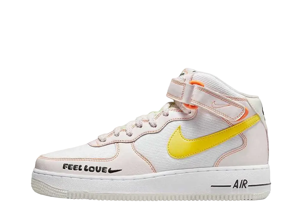 ナイキ ウィメンズ エアフォース1 ミッド "フィールラブ"