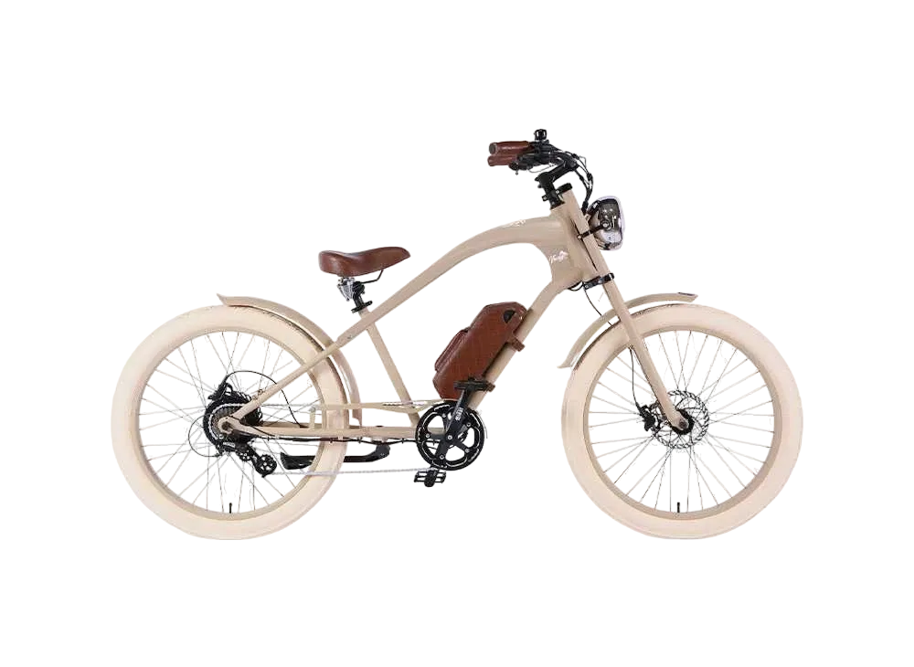 MICHAEL BLAST eBIKES VACAY Hi "BEIGE x BROWN"
