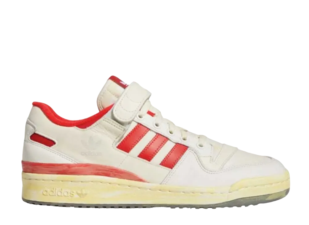 アディダス フォーラム84 ロー AEC "フットウェア ホワイト/レッド"