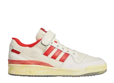adidas Forum 84 Low AEC "Footwear White/Red"