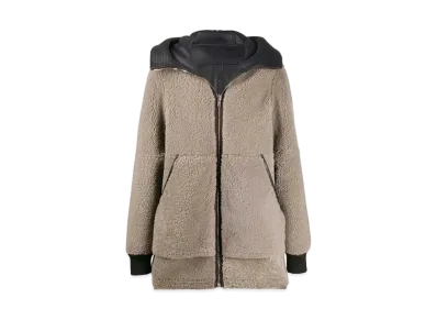 RICK OWENS Reversible Coat "Black"