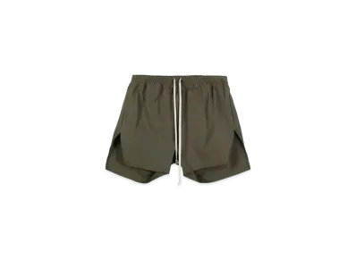 RICK OWENS Penta Deck Shorts "Olive"
