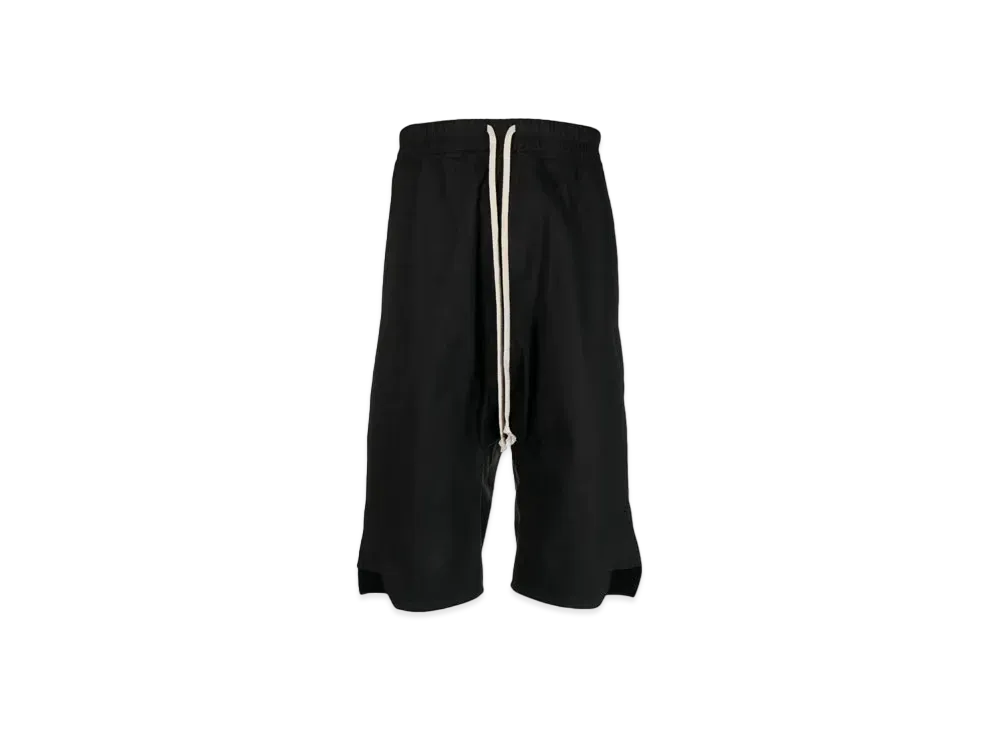 RICK OWENS Drawstring Half Pants "Black"