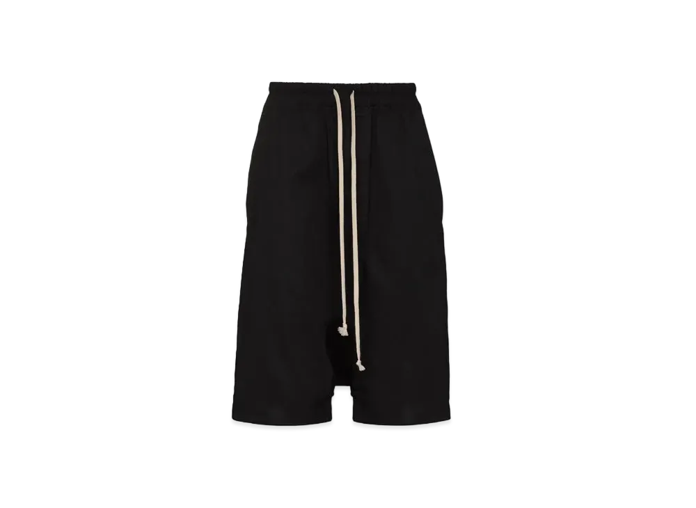 RICK OWENS Pod Saruel Truck Shorts "Black"