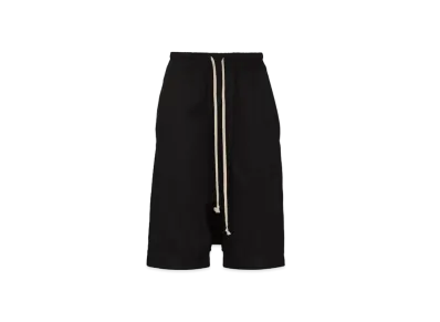 RICK OWENS Pod Saruel Truck Shorts "Black"