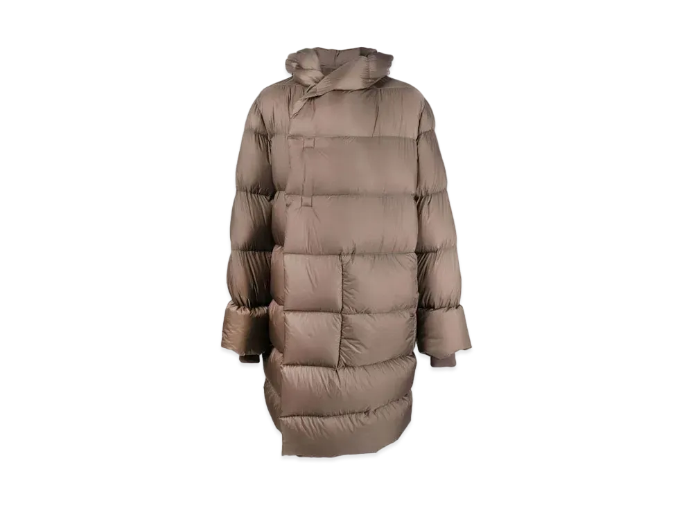 RICK OWENS Down Coat "Brown"