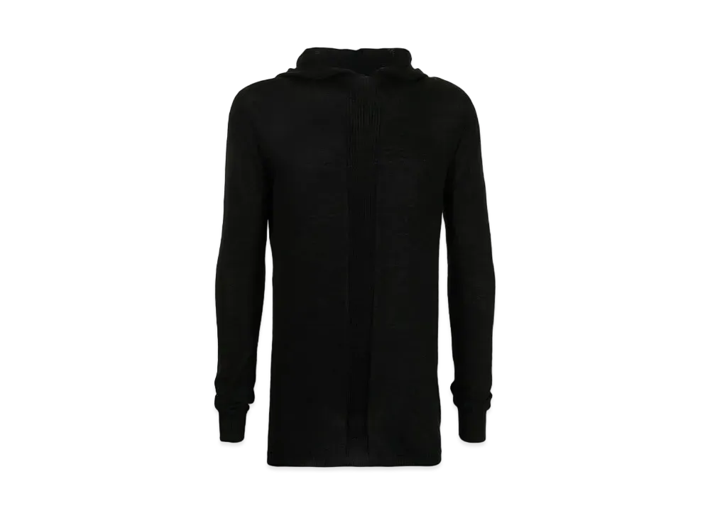 RICK OWENS Wool Parker "Black"