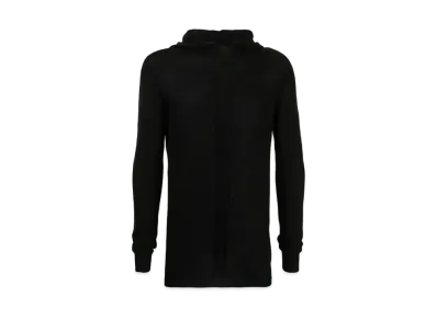 RICK OWENS Wool Parker "Black"