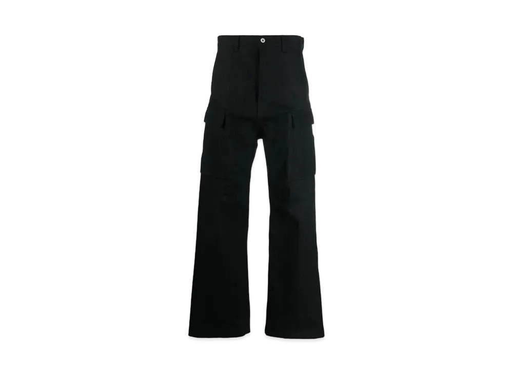 RICK OWENS Geth Cargo Jeans "Black"