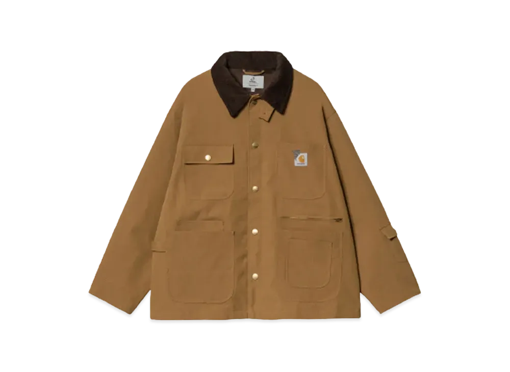 Carhartt Invincible ブラウンジャケット Mサイズ Carhartt WIP x Invincible – Reversible Detroit Jacket Max