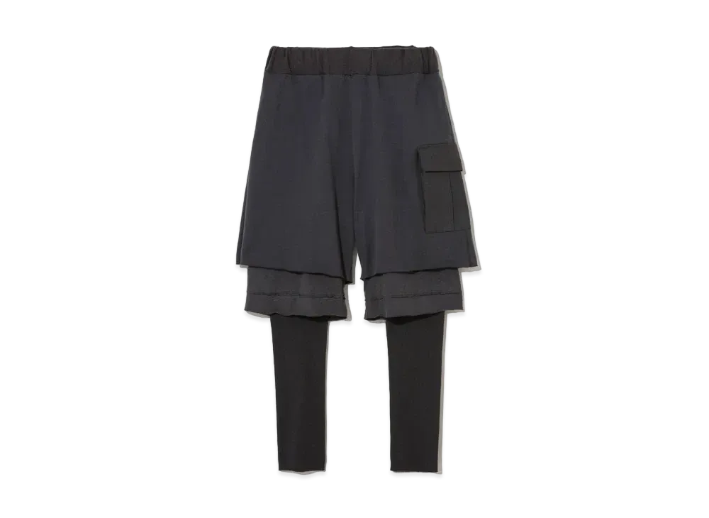 UNDERCOVER Cotton Layered Pants "Charcoal"