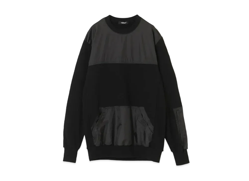 UNDERCOVER Cotton Sweat x Polyester Pullover "Black"