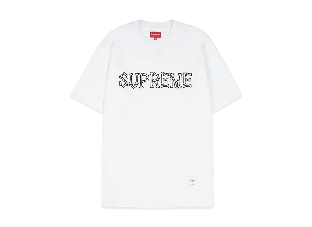 Supreme Bones S/S Top "White"