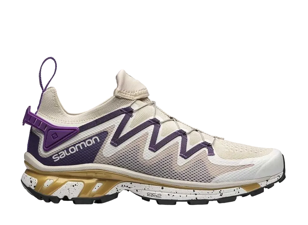 サロモン XTラッシュ "レイニーデイ/グレープ/ゴールド"