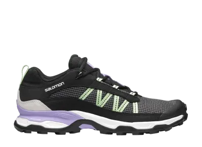 Salomon Shelter Low Leather "Black/White/Patina Green"