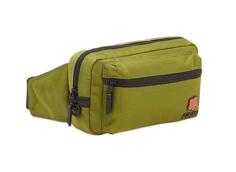 KENZO 'KENZO CREST' Belt Bag "Khaki"