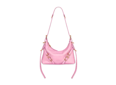 GIVENCHY Mini Voyou Bag In Leather "Grapefruit Pink"