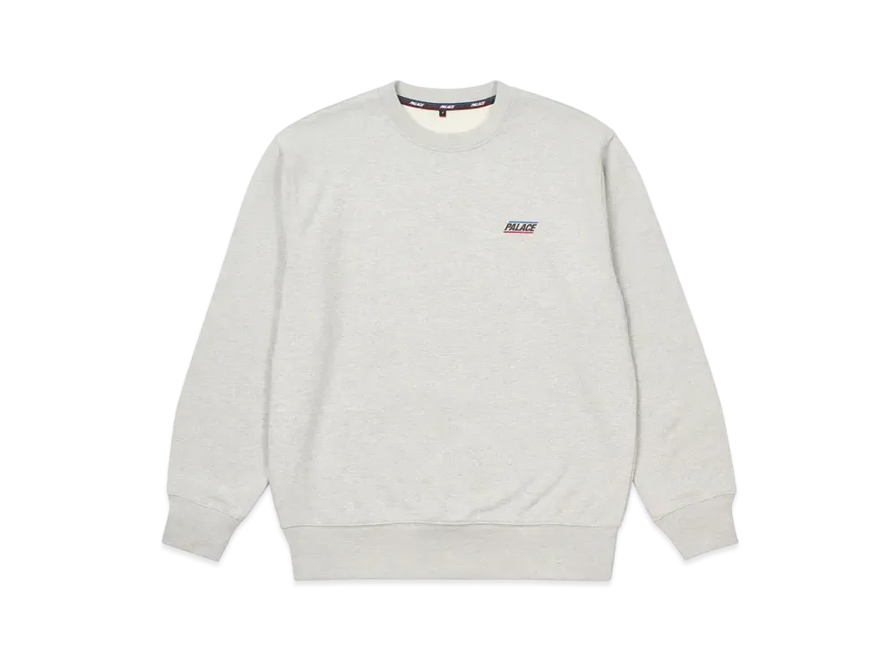 PALACE Basically A Crew "Grey Marl"