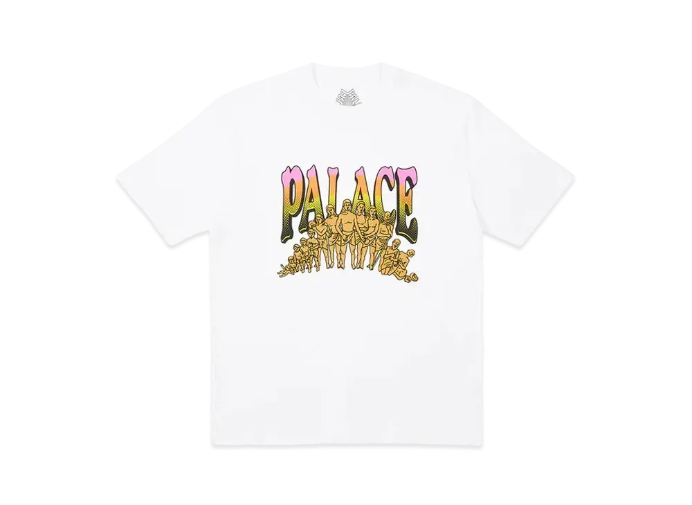 PALACE From The Beginning To The End T-Shirt "White"