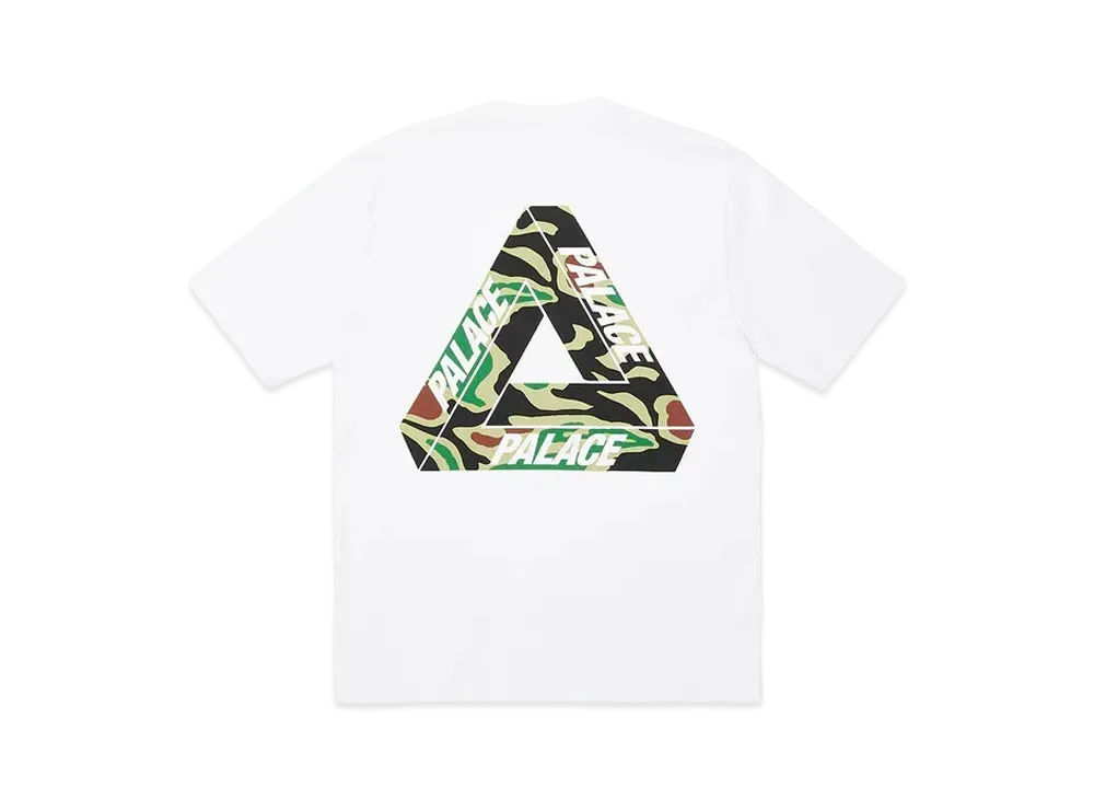 PALACE Jungle Camo Tri-Ferg T-Shirt "White"