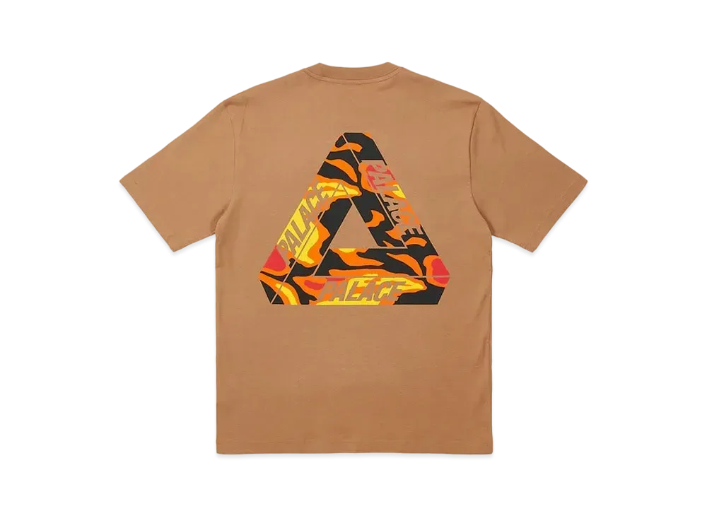 PALACE Jungle Camo Tri-Ferg T-Shirt "Mocha"