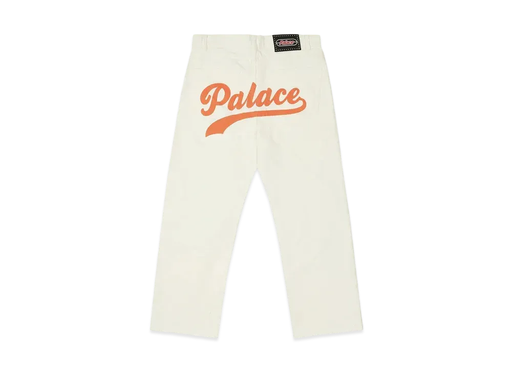 PALACE Chain Script Jean "Whisper White"