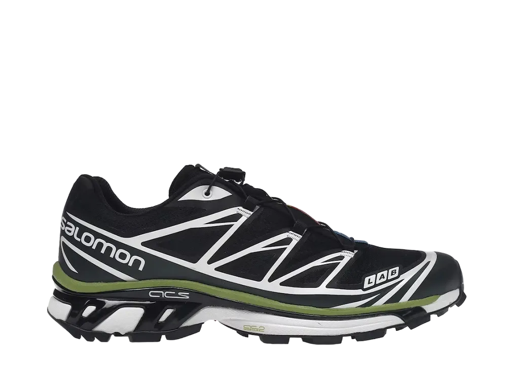 サロモン XT-6 "ブラック グリーン ライム"