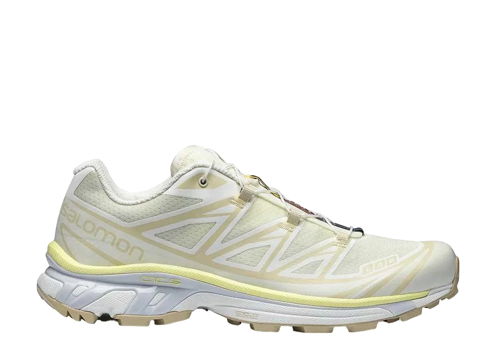 サロモン XT-6 "バニラ アイス イエロー アイリス"
