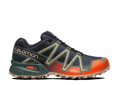 Salomon Speedcross 3 "Mood Indigo/Balsam Green/Red/Orange"