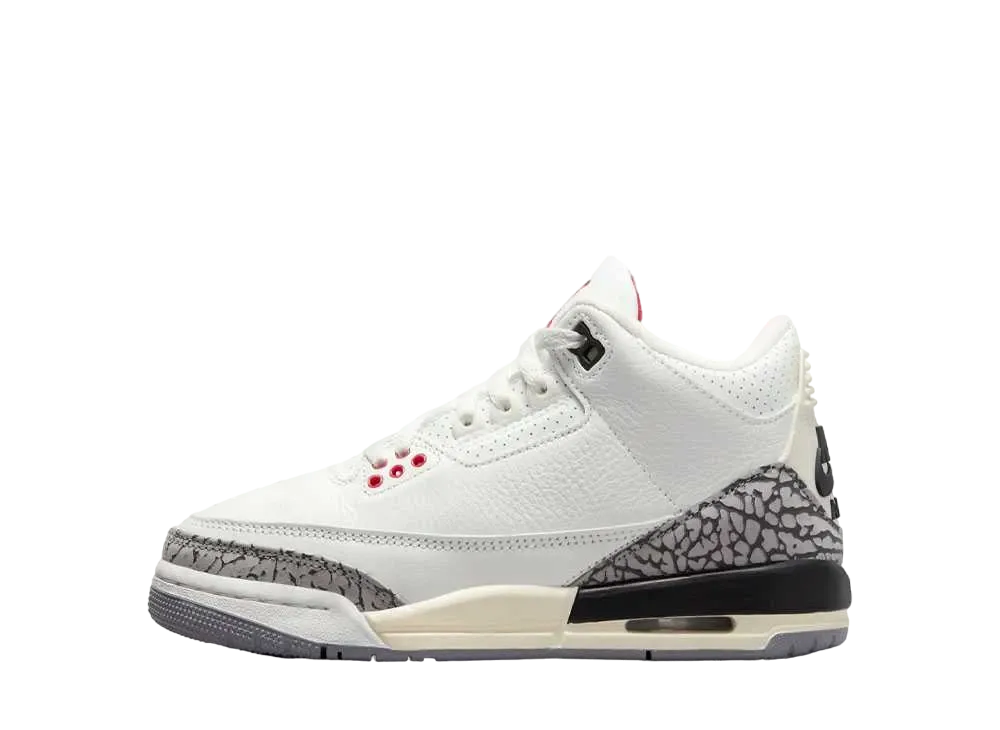 Nike GS Air Jordan 3 Retro "White Cement Reimagined"