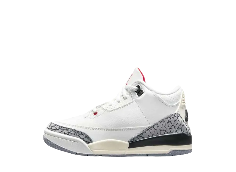 Nike PS Air Jordan 3 Retro "White Cement Reimagined"