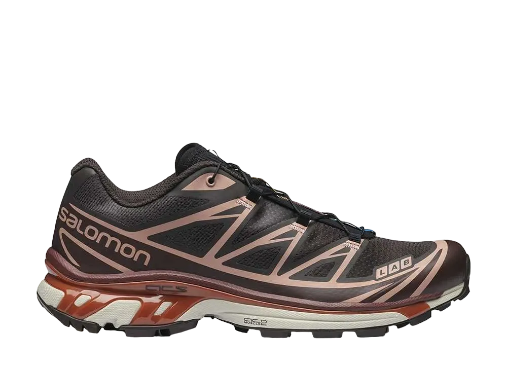 Salomon XT-6 "Delicioso Chocolate Fondant Peach"