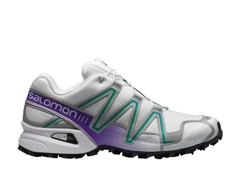 Salomon Speedcross 3 "White/Silver/Purple/Green"