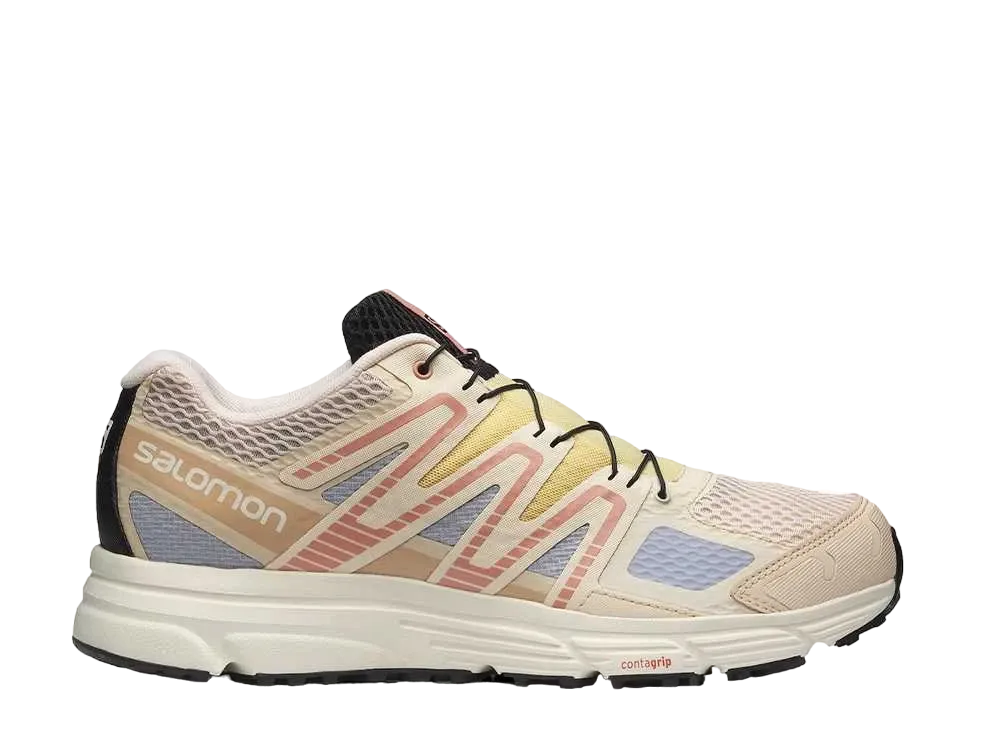 Salomon X-Mission 4 "Beige/Lavender Yellow"