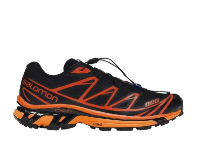 Salomon XT-6 "Black Magnet Vibrant Orange"