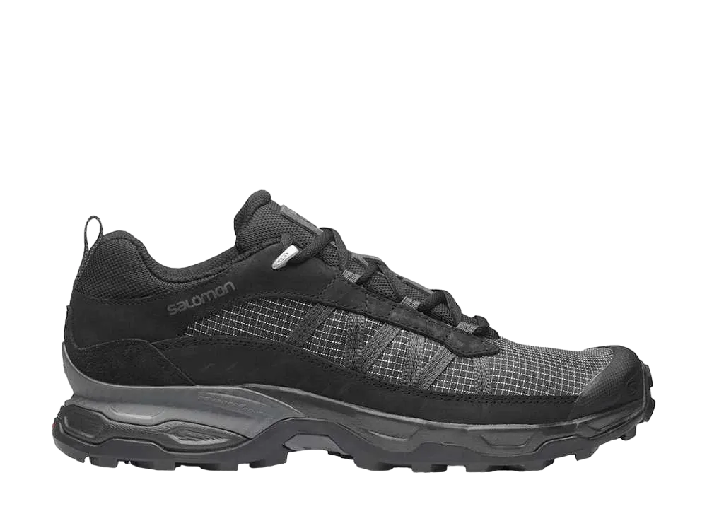 サロモン シェルター ロー "ブラック/マグネットグレー"