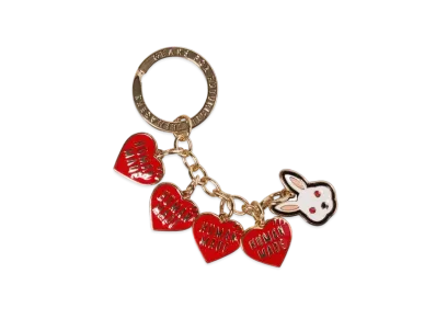 HUMAN MADE Rabbit Keycharm "Red"