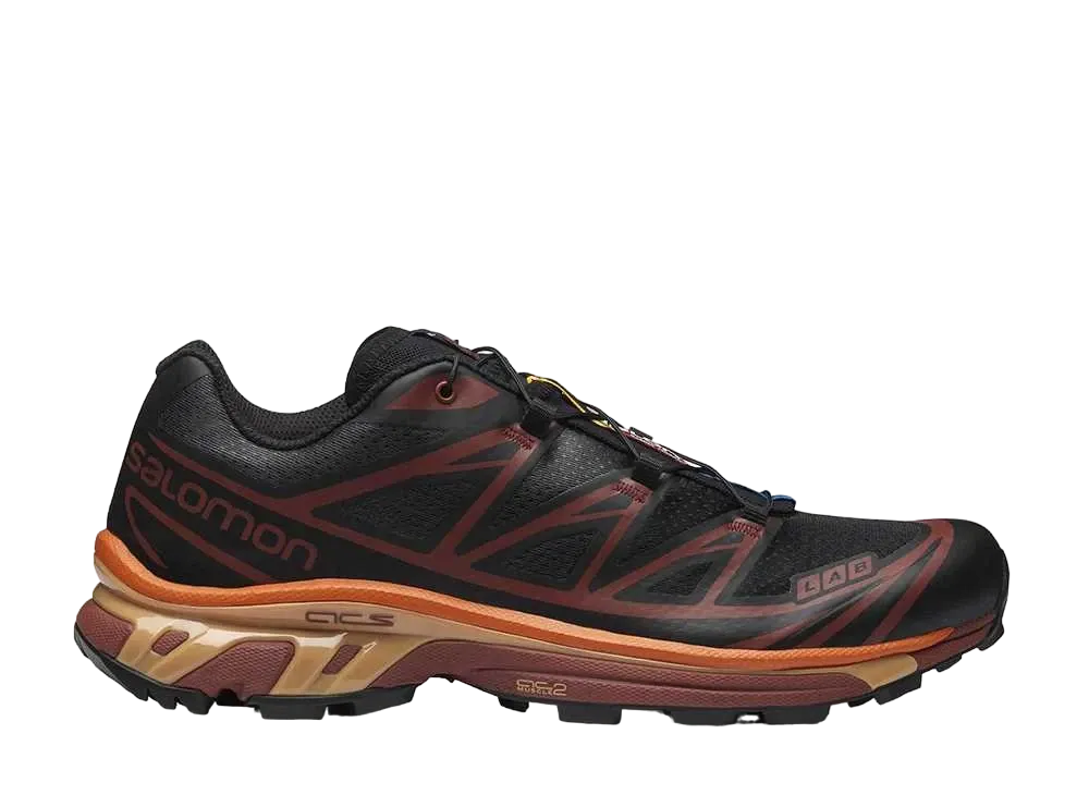 Salomon XT-6 "Chocolate Plum Vibrant Orange"