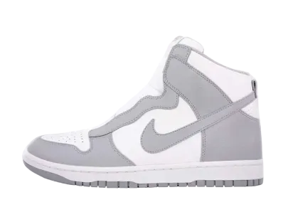 サカイ × ナイキ ウィメンズ ダンク ハイ ラックス "ウルフ グレー ホワイト"