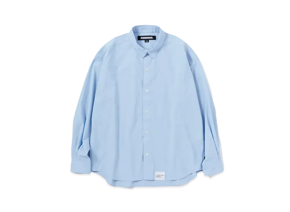 NEIGHBORHOOD Plain Shirt LS "Blue"