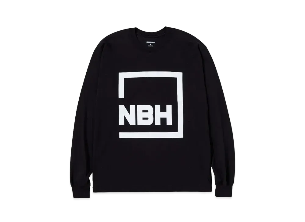 NEIGHBORHOOD NH . Tee LS-8 "Black"