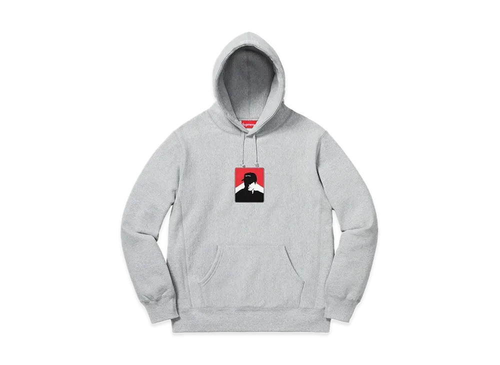 Supreme Portrait Hooded Sweatshirt "Heather Grey"