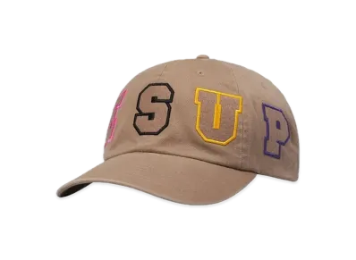 Supreme Spellout 6-Panel "Tan"
